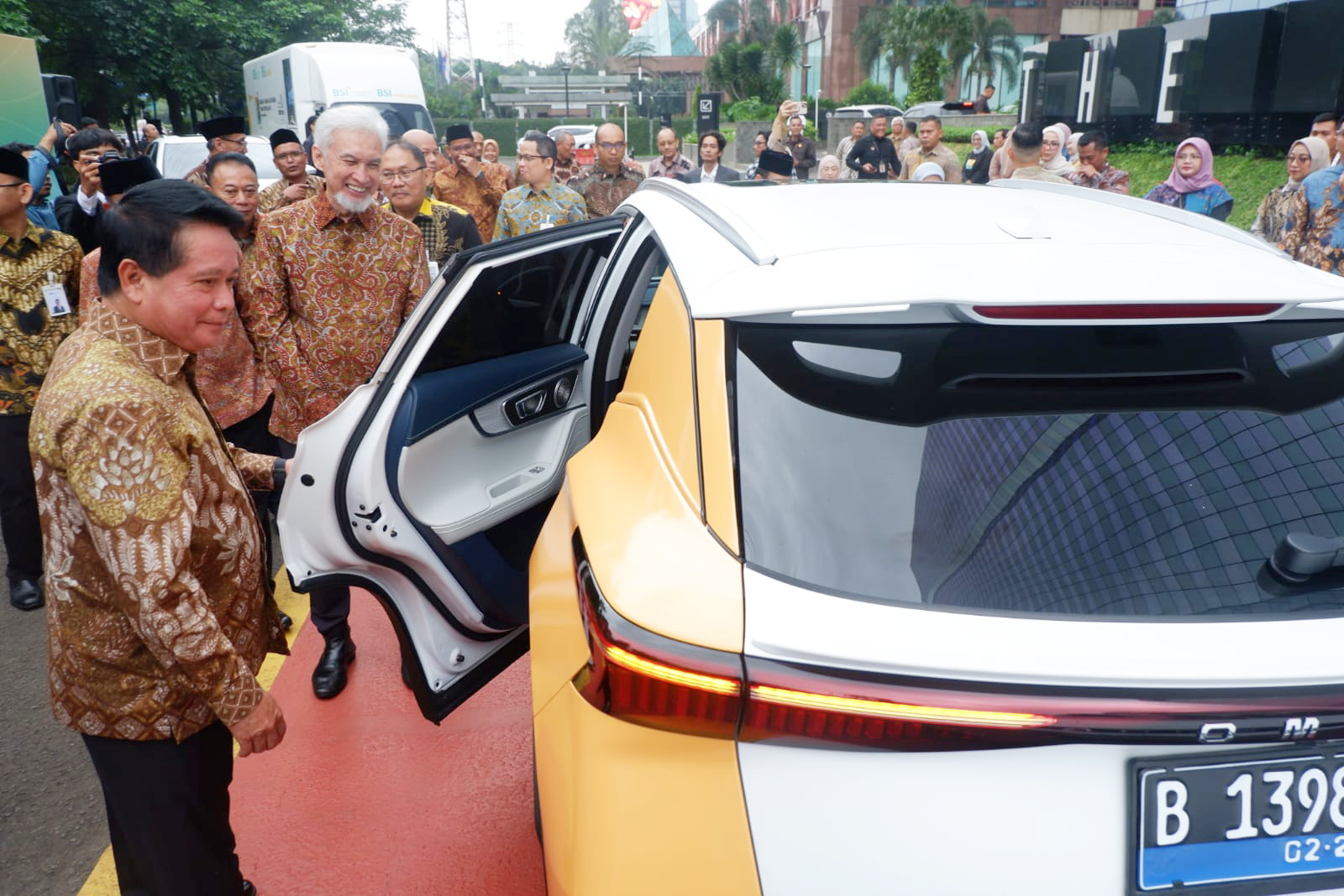 BSI Pacu Keberlanjutan, 139 Kendaraan Listrik dan Digital Carbon Tracking Diresmikan