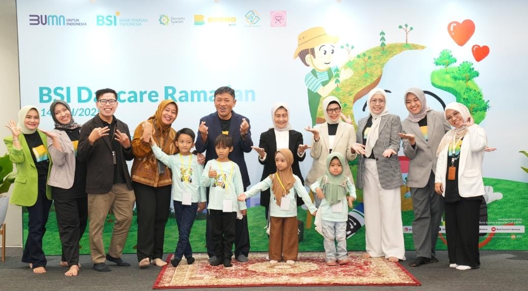(Foto) Dukung Produktivitas Pegawai, BSI Resmikan Daycare Ramadan