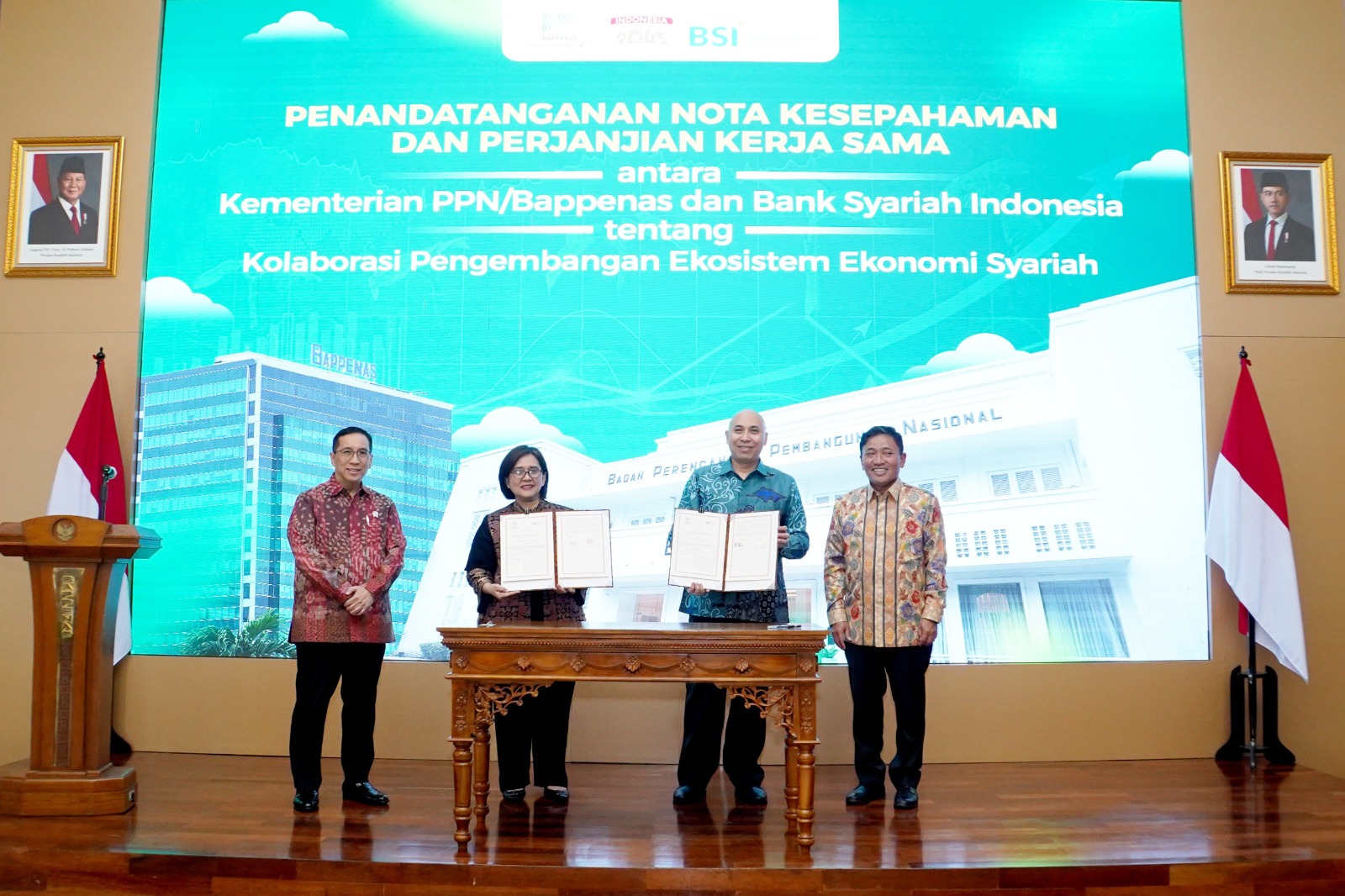 (VIDEO) BSI dan Bappenas Bersinergi untuk Kembangkan Ekosistem Ekonomi Syariah Terintegrasi
