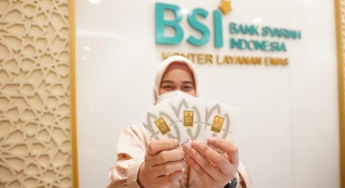 Harga Emas Makin Kinclong, Cicilan Emas BSI Laris Manis 174,32%