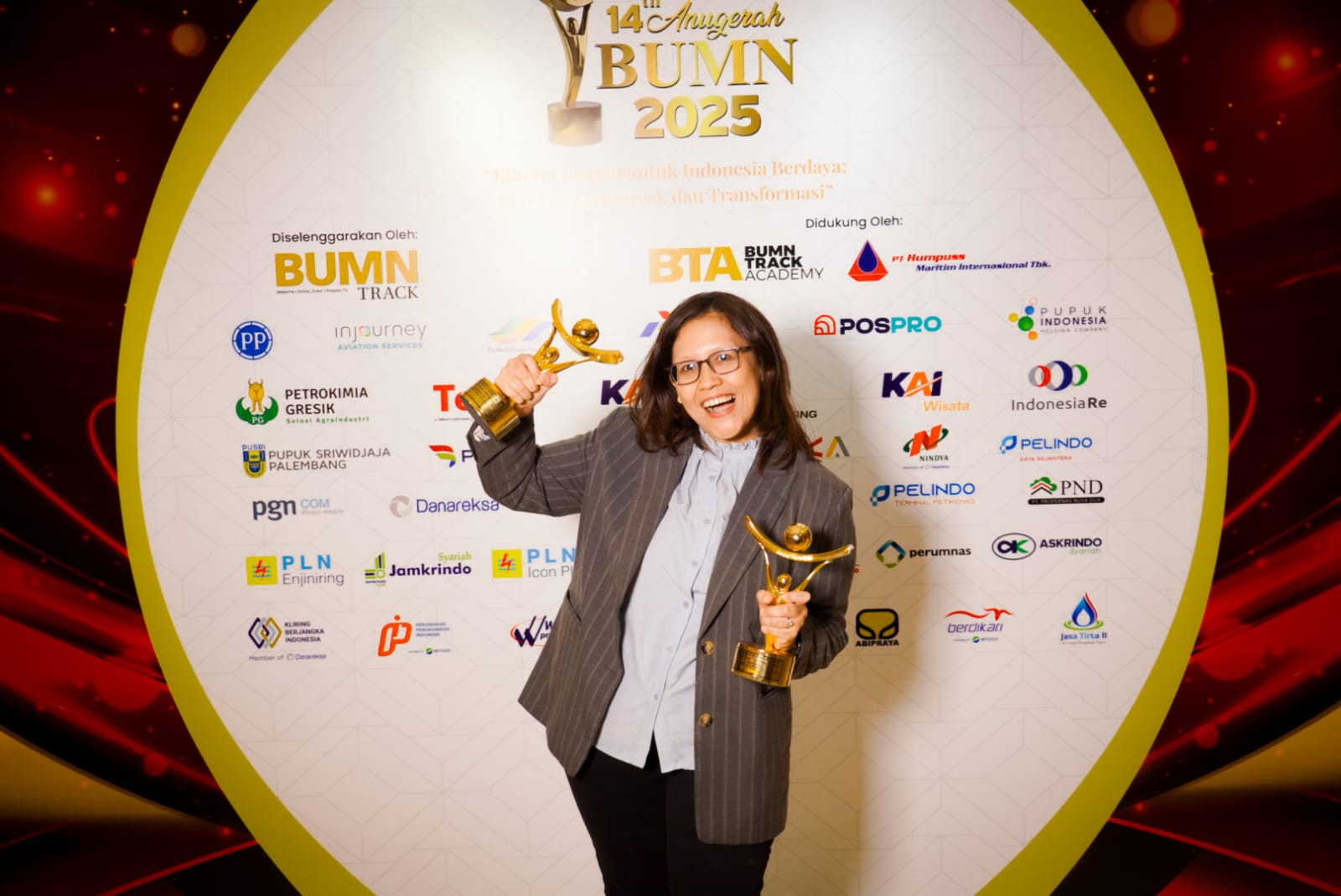 KAI Raih Penghargaan di Anugerah BUMN 2025 dan Infobank-Isentia Digital Brand Appreciation 2025