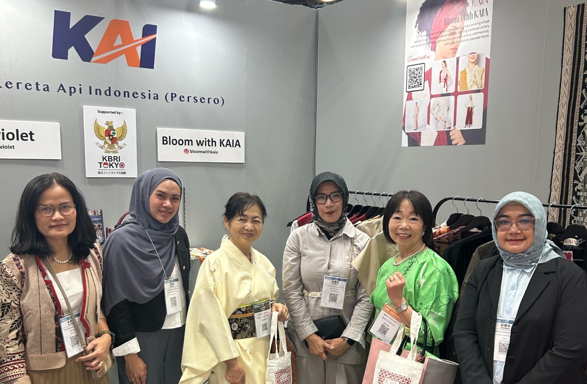 KAI Dorong UMKM Indonesia Raih Pengakuan Internasional di Tokyo