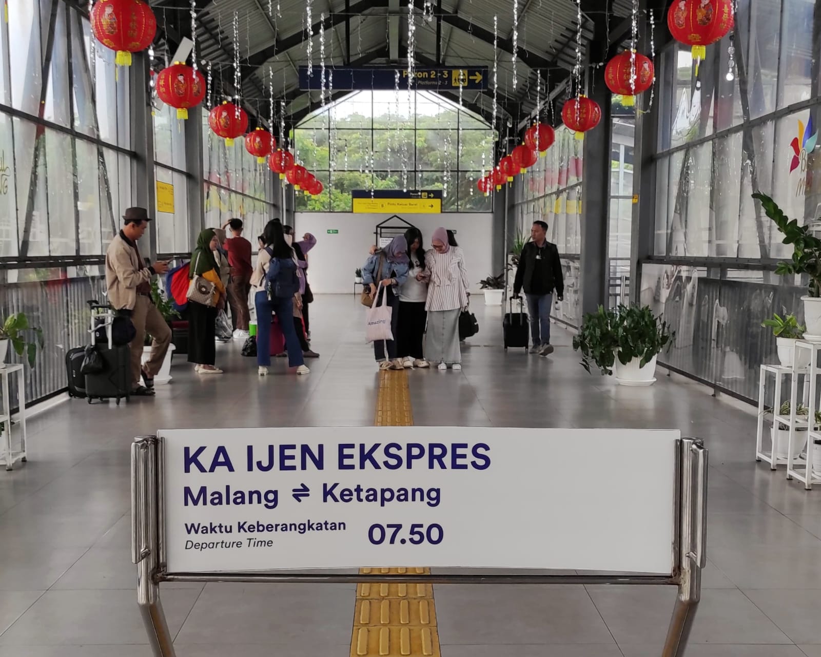 Ijen Ekspres Pilihan Utama Mudik Relasi Malang-Banyuwangi