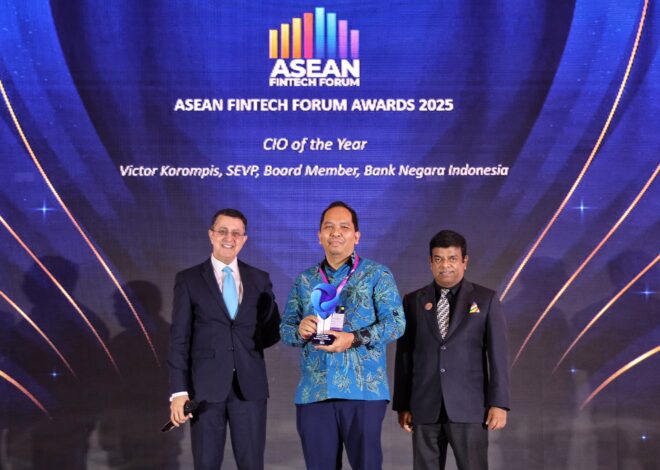 Prestasi Gemilang: BNI Dinobatkan Sebagai CIO of the Year ASEAN 2025