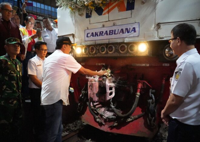 KAI Daop 5 Purwokerto Haturkan Terima Kasih kepada 14.795 Pelanggan KA Cakrabuana