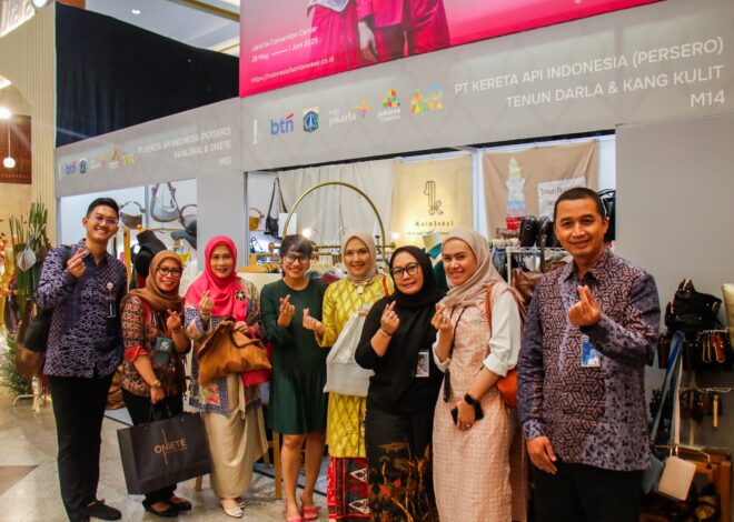 KAI Dukung UMKM Naik Kelas di Indonesia Fashion Week 2025, Dorong Fesyen Berkelanjutan dan Inklusif