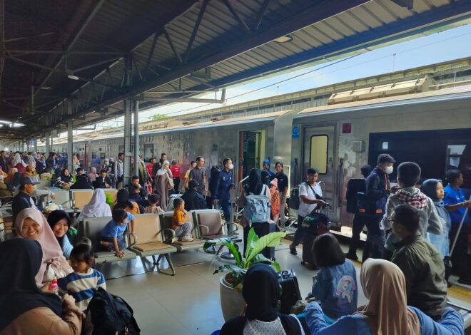 Antusiasme Masyarakat Tinggi, 603 Ribu Tiket KA Laku Terjual