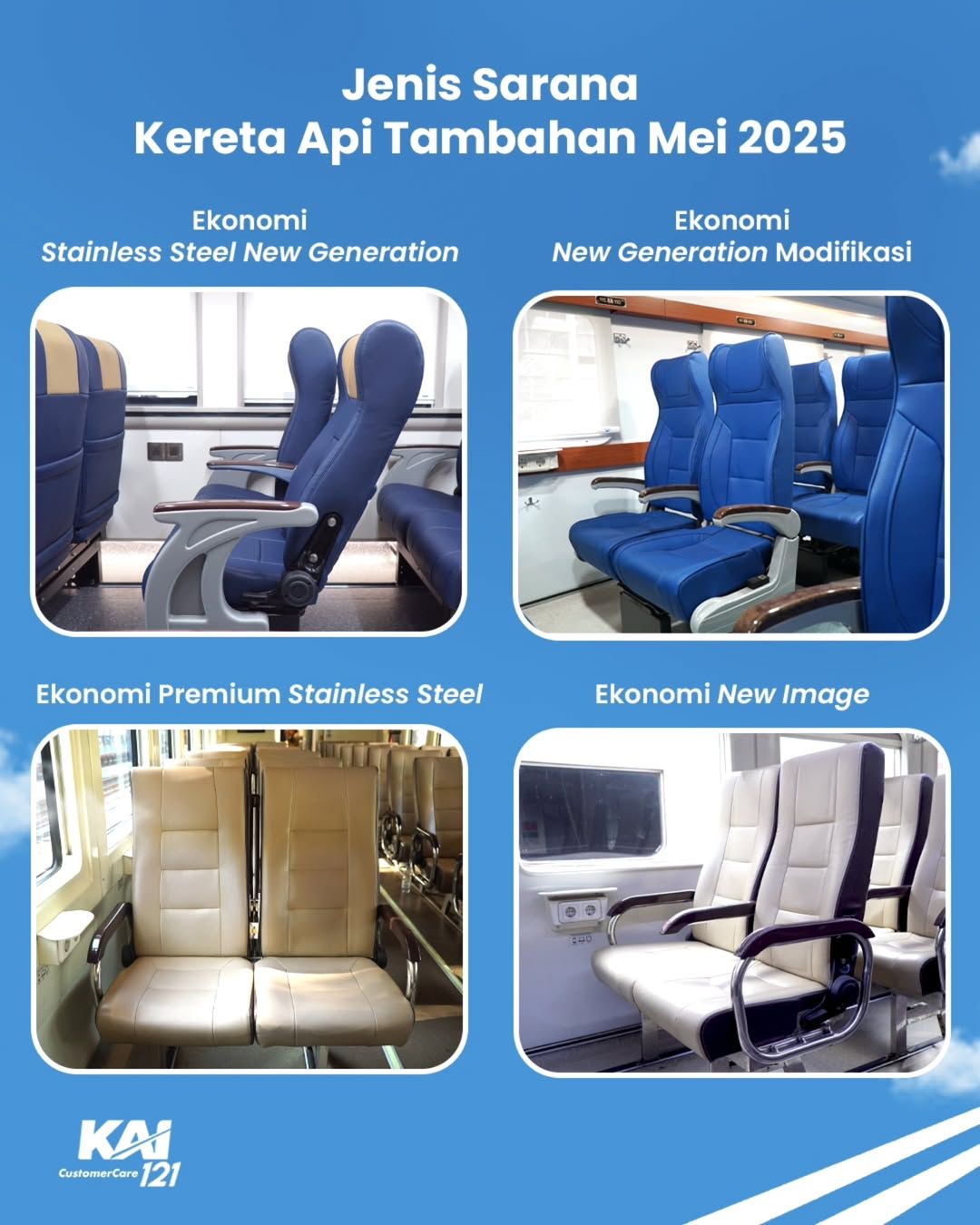 aMElzing Trip! Liburan Anda Lancar dengan Kereta Tambahan dari KAI