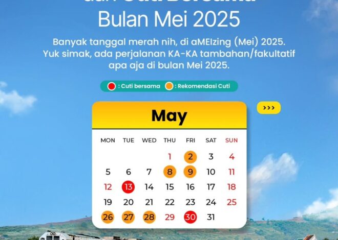(Foto) aMElzing Trip! Kereta Tambahan KAI Hadirkan Perjalanan Liburan yang Lancar dan Bebas Drama