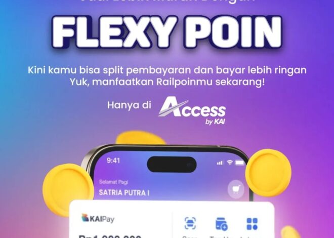 KAI Flexy Poin Buka Peluang Hemat, Tiket Kereta Api Makin Mudah Didapat