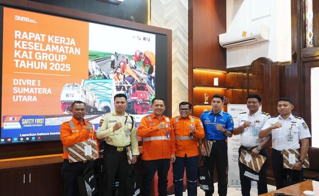 KAI Bandara Cabang Medan Apresiasi Personel Atas Aksi Sigap Cegah Gangguan Operasional