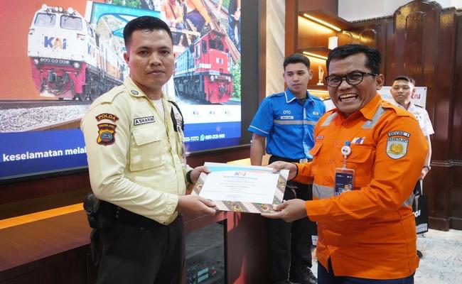 KAI Bandara Cabang Medan Apresiasi Personel Atas Dedikasi Jaga Operasional Kereta